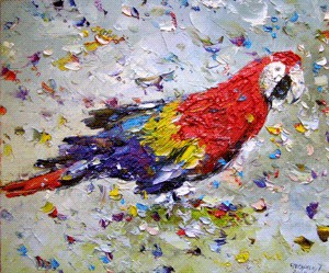 Artist Stegaresku Tudor: Parrot