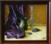Still life with coins