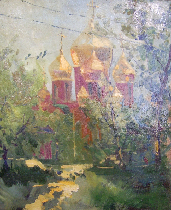 Artist Reznichenko: Cathedral