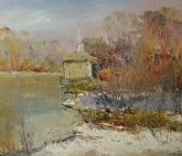 Ранняя весна на реке Северский Донец
