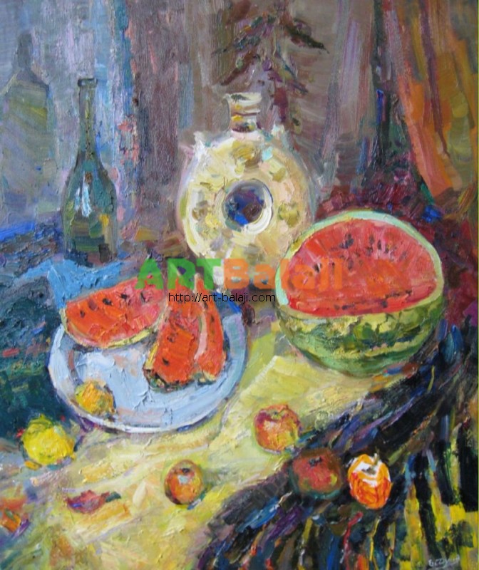 Artist Dulin Egor Vladimirovich: Watermelon