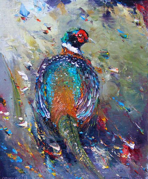 Artist Stegaresku Tudor: Pheasant